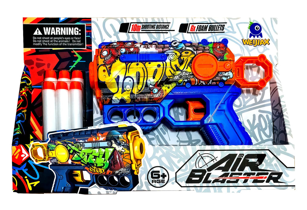 Air Blaster Manual Soft Bullet Toy Gun - TOYBOX Toy Shop