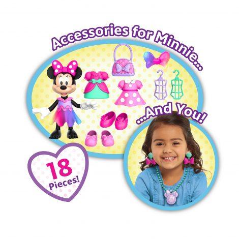 Disney Junior Minnie Mouse Sweet Reveals Glam & Glow Doll Playset - TOYBOX Toy Shop