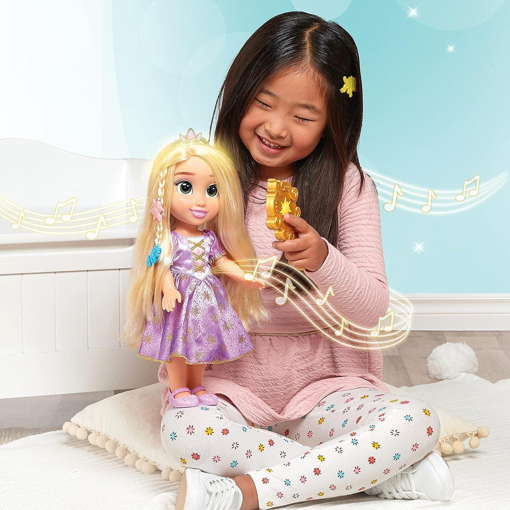 Disney Princess Hair Glow Rapunzel Musical Doll 38cm - TOYBOX Toy Shop