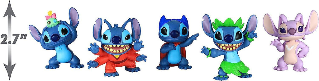 Disney’s Lilo & Stitch Collectible Stitch Figure Set, 5-pieces - TOYBOX Toy Shop