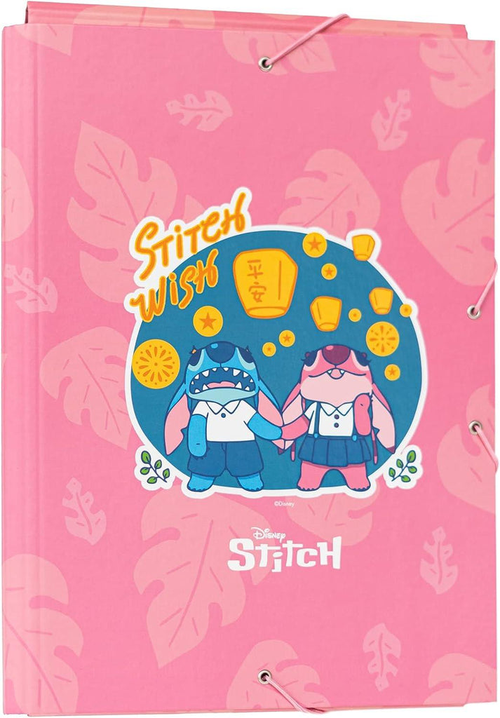 Disney Stitch Premium A4 File Folder - TOYBOX Toy Shop