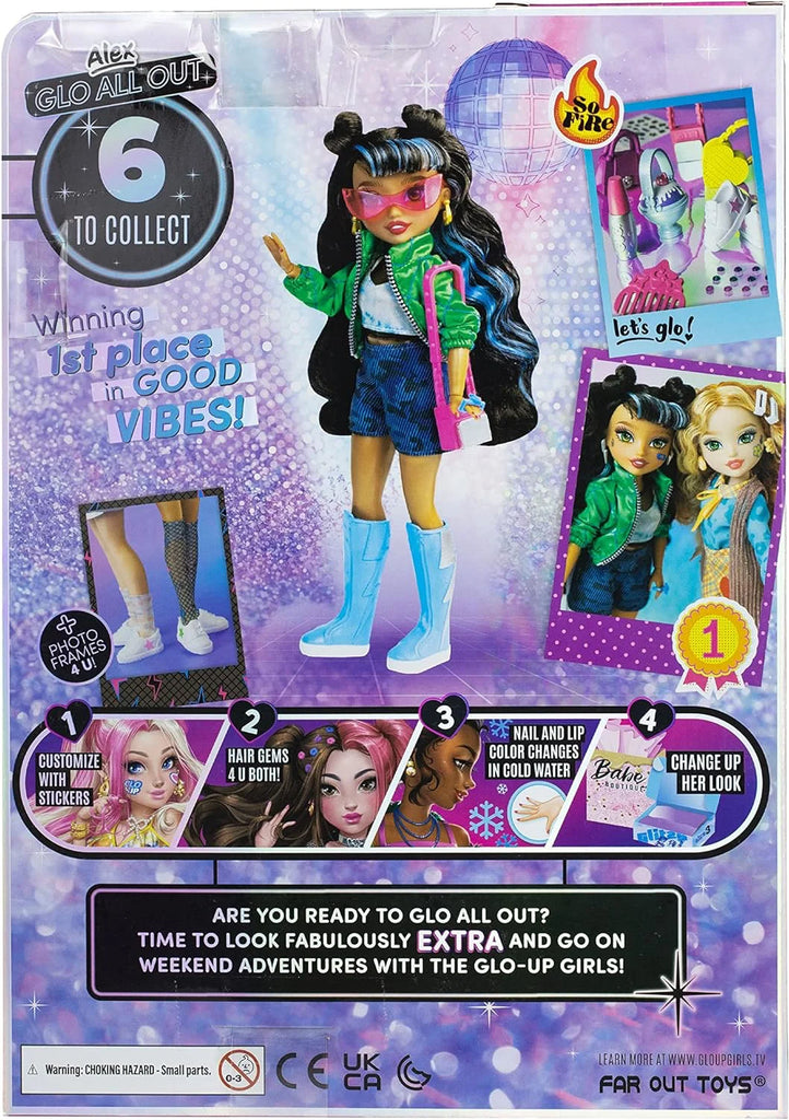 Glo-Up Girls - Alex Latina Hispanic Girl Fashion Doll - TOYBOX Toy Shop