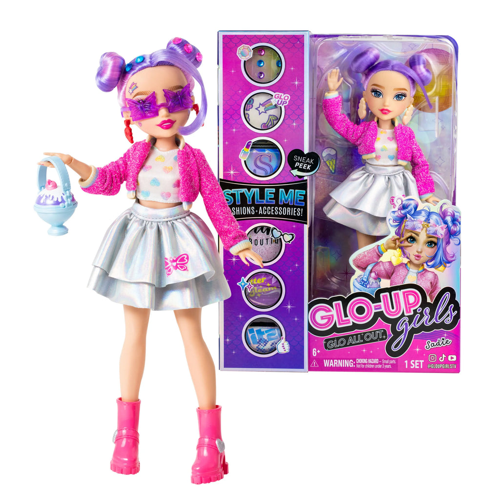 Glo-Up Girls - Sadie Blonde Fashion Doll - TOYBOX Toy Shop