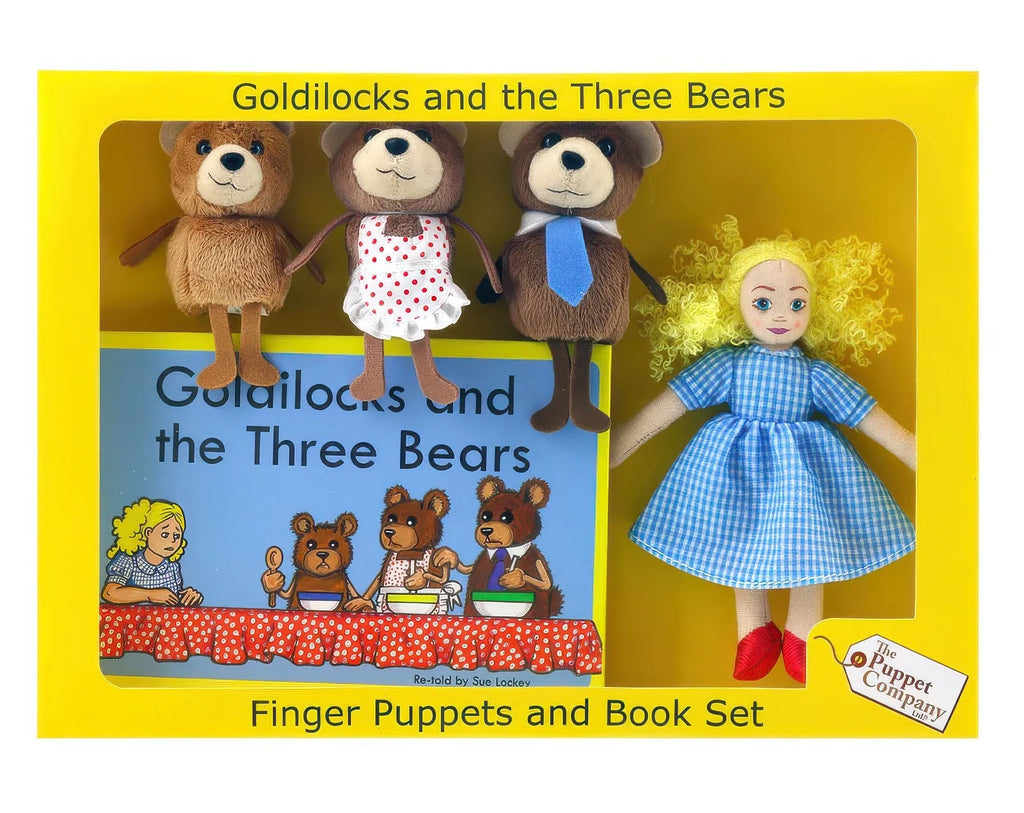 The Puppet Company - Goldilocks & The Three Bears-traditional Story Sets