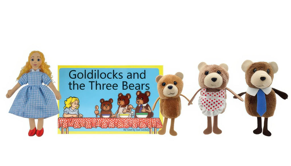 The Puppet Company - Goldilocks & The Three Bears-traditional Story Sets