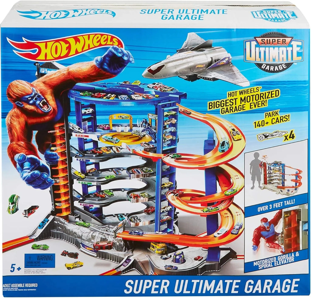 HOT WHEELS Super Ultimate Garage Playset with Motorized Gorilla and Cars - TOYBOX Toy Shop