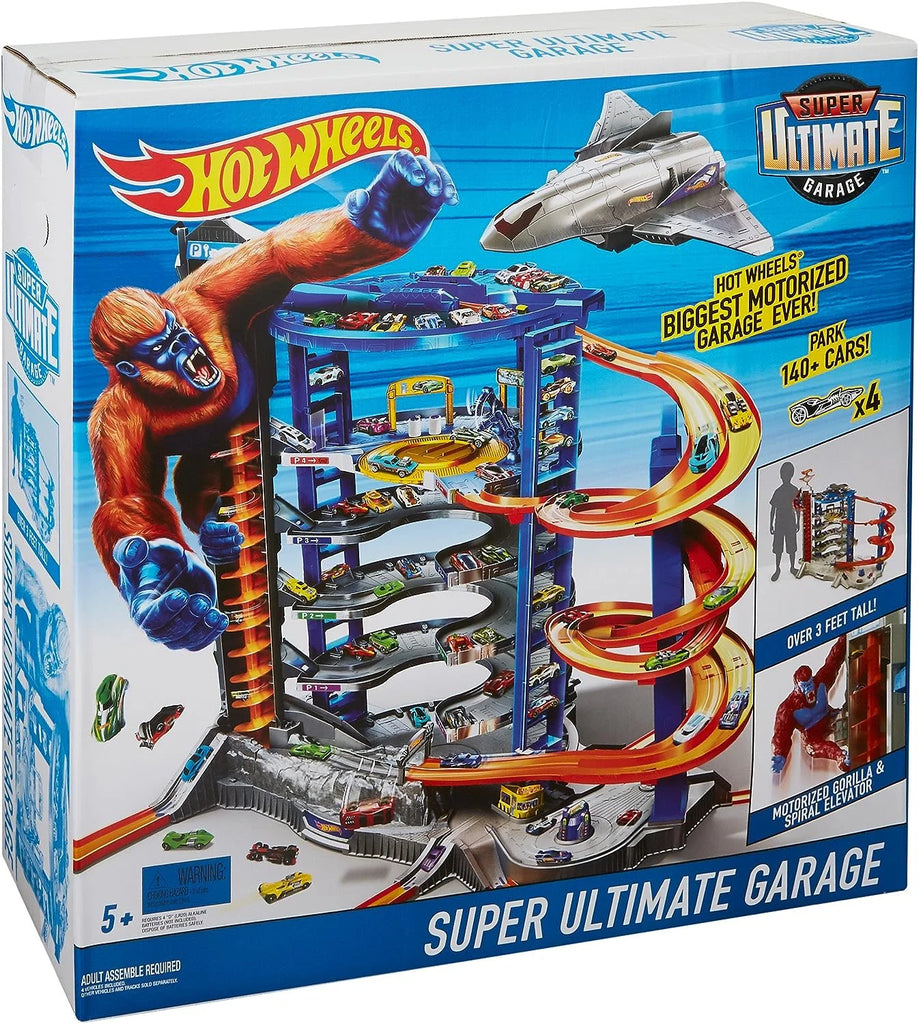 HOT WHEELS Super Ultimate Garage Playset with Motorized Gorilla and Cars - TOYBOX Toy Shop