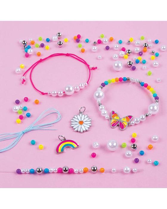 Make it Real 1216 - Rainbow Treasure Bracelet Kit - TOYBOX Toy Shop