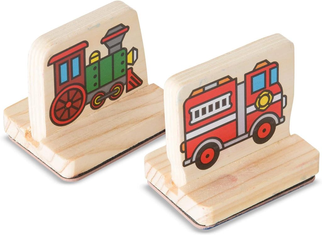 Melissa & Doug My First Wooden Stamp Set - Vehicles - TOYBOX Toy Shop