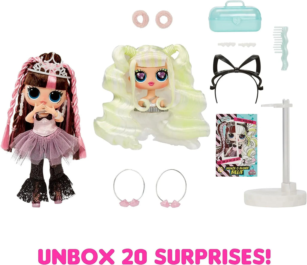 L.O.L. Surprise! Tweens Surprise Swap Bronze-2-Blonde Billie Doll - TOYBOX Toy Shop