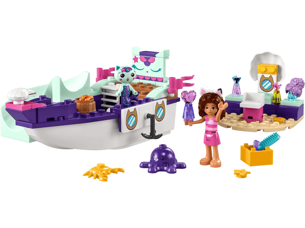 LEGO GABB'Y DOLLHOUSE 10786 Gabby & MerCat's Ship & Spa - TOYBOX Toy Shop