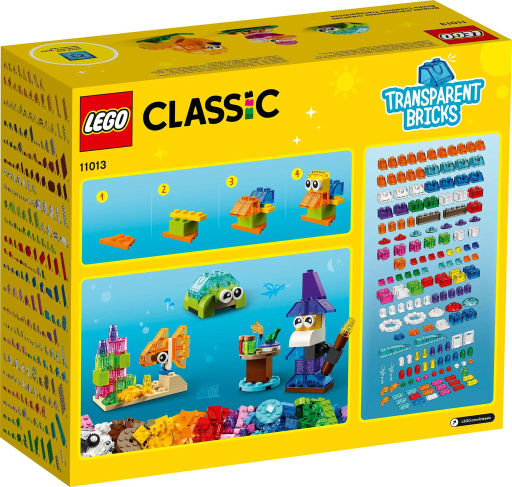 LEGO 11013 CLASSIC Creative Transparent Bricks - TOYBOX Toy Shop