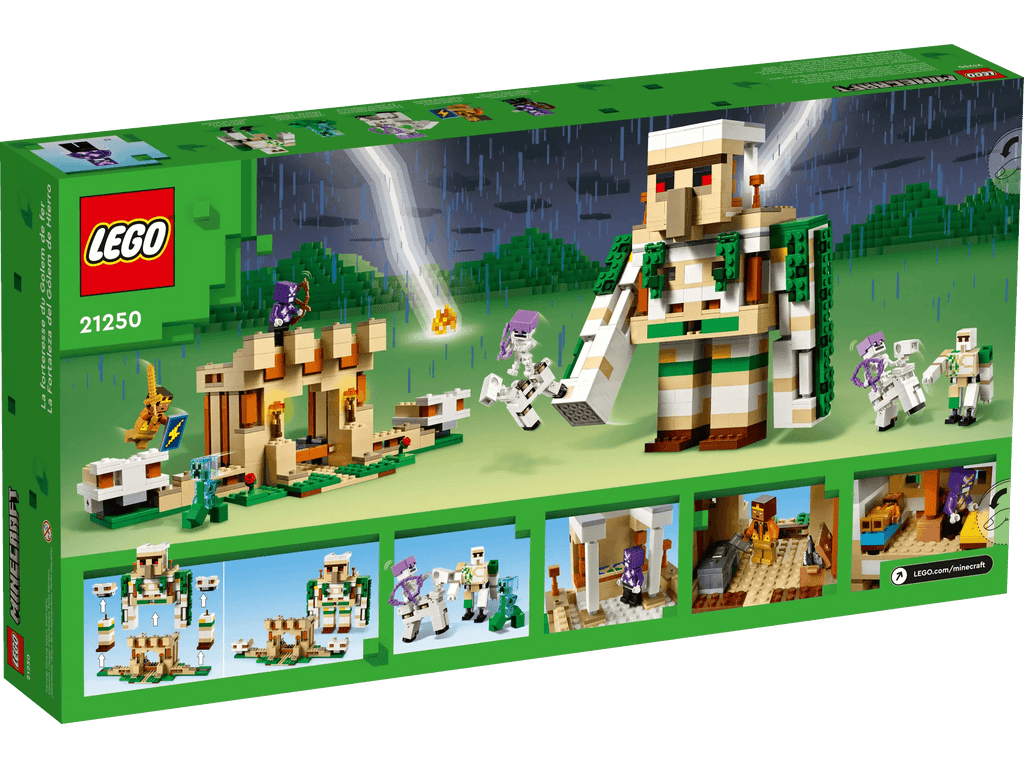 LEGO MINECRAFT 21250 The Iron Golem Fortress - TOYBOX Toy Shop