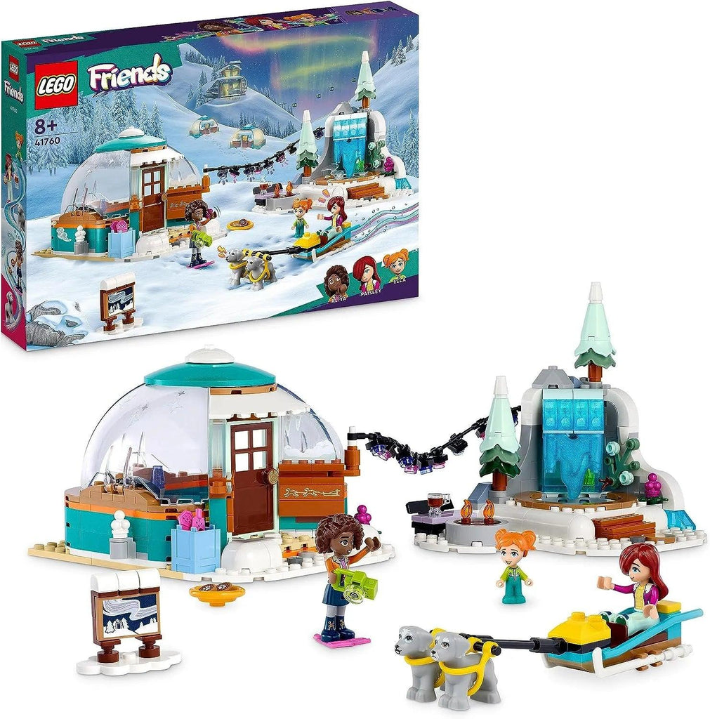 LEGO 41760 Friends Igloo Holiday Adventure Playset - TOYBOX Toy Shop