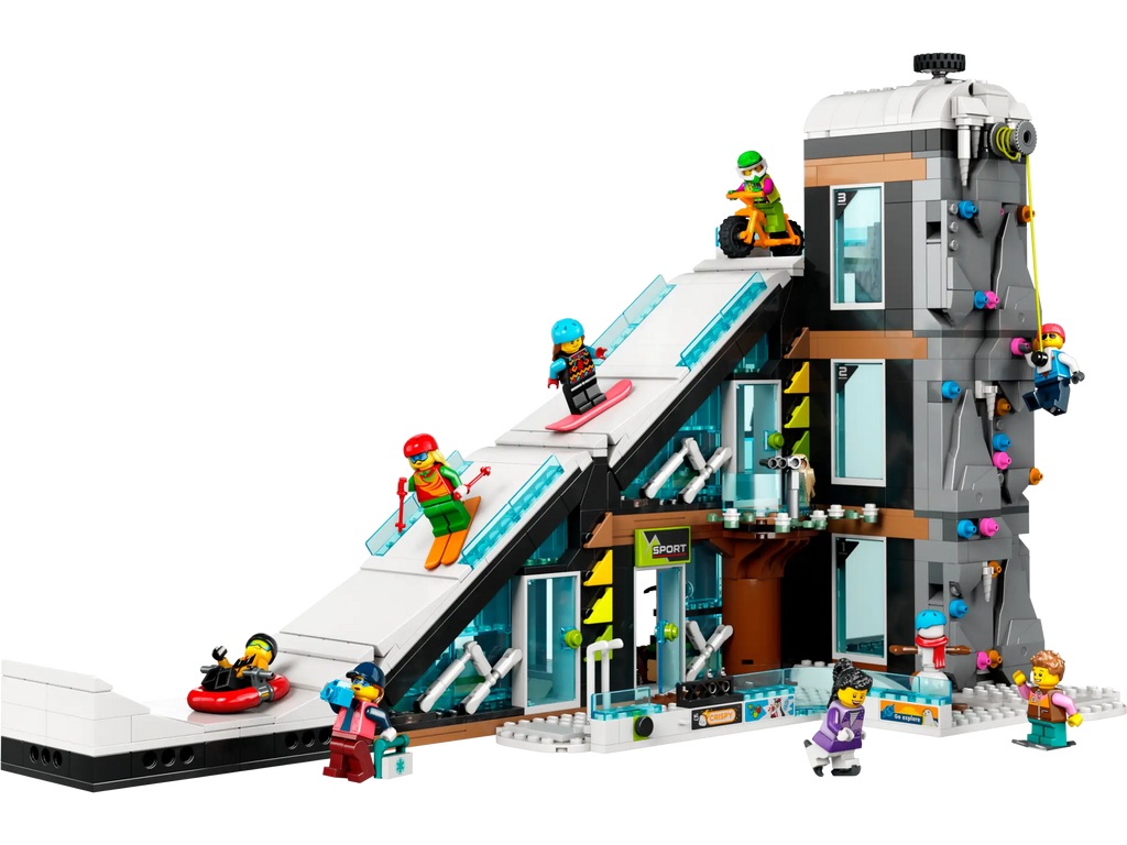 LEGO 60366 CITY Ski and Climbing Center - TOYBOX Toy Shop
