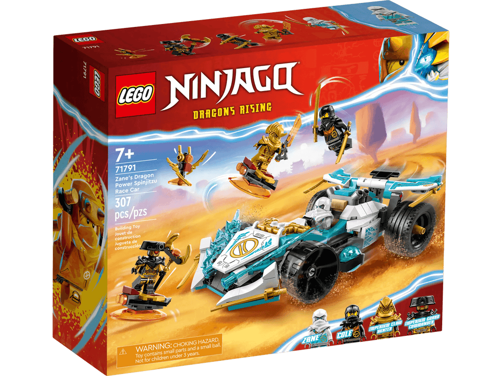 LEGO 71791 Ninjago Zane’s Dragon Power Spinjitzu Race Car - TOYBOX Toy Shop