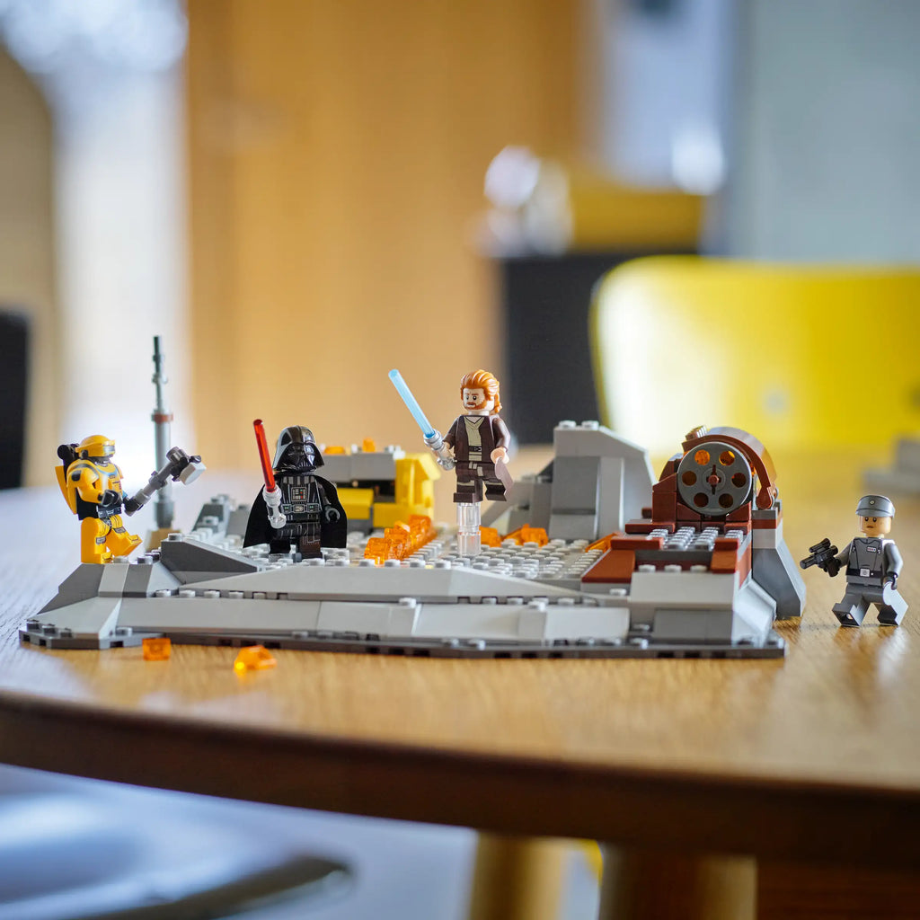 LEGO 75334 STAR WARS Obi-Wan Kenobi vs Darth Vader - TOYBOX Toy Shop