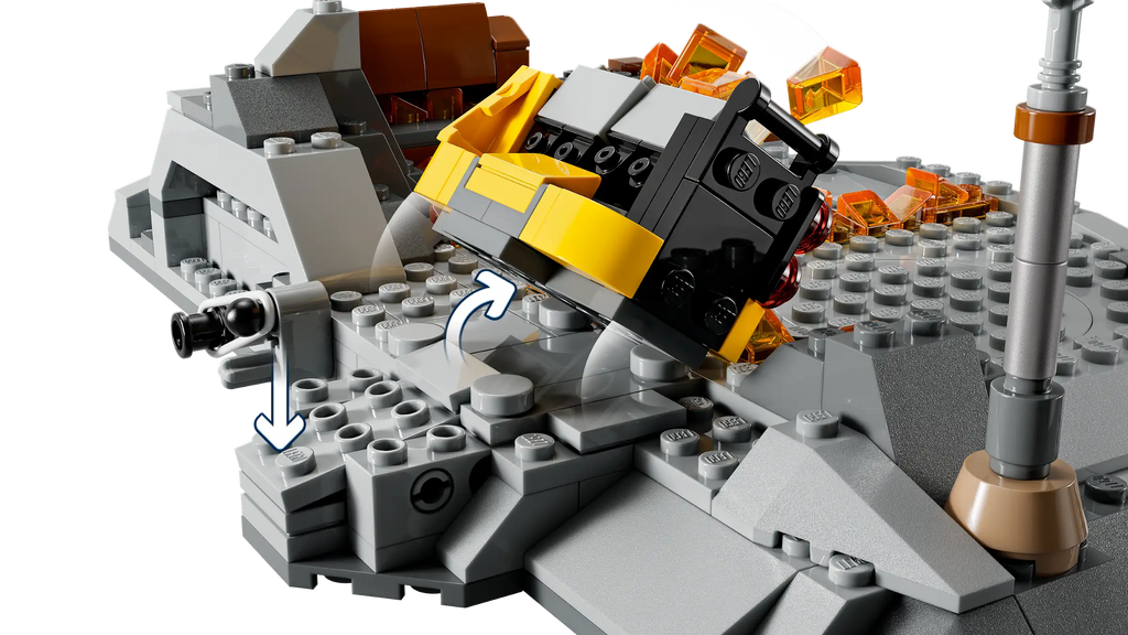 LEGO 75334 STAR WARS Obi-Wan Kenobi vs Darth Vader - TOYBOX Toy Shop