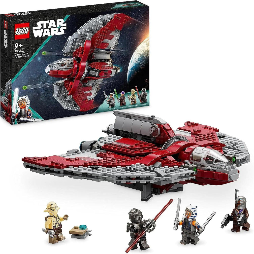 LEGO STAR WARS 75362 STAR WARS Ahsoka Tano's T-6 Jedi Shuttle - TOYBOX Toy Shop
