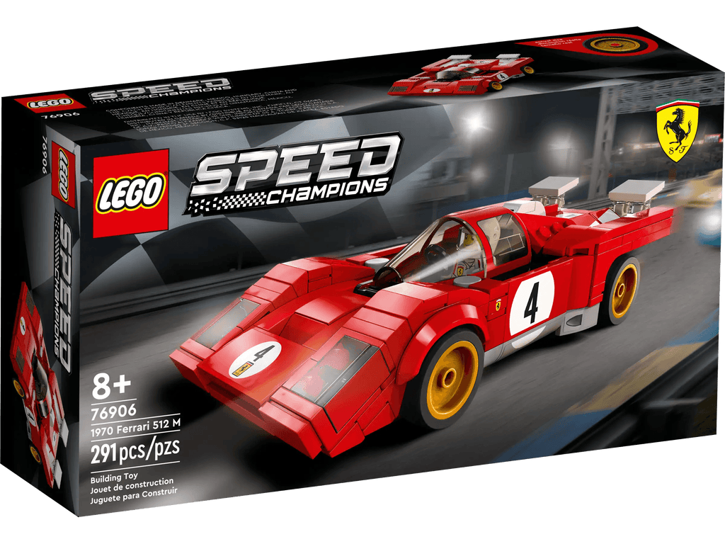 LEGO 76906 Speed Champions 1970 Ferrari 512 M - TOYBOX Toy Shop