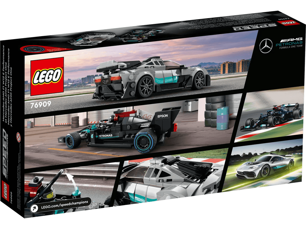 LEGO 76909 SPEED CHAMPIONS Mercedes-AMG F1 W12 E & Project One - TOYBOX Toy Shop