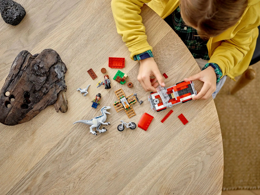 LEGO 76946 JURASSIC WORLD Blue & Beta Velociraptor Capture - TOYBOX Toy Shop