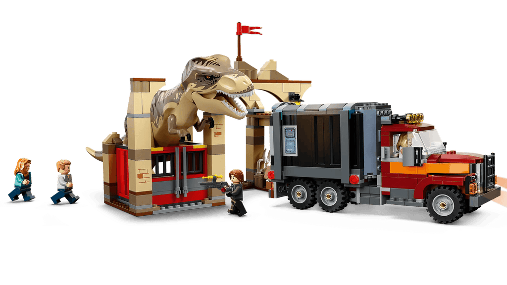 LEGO JURASSIC WORLD 76948 T. Rex & Atrociraptor Dinosaur Breakout - TOYBOX Toy Shop