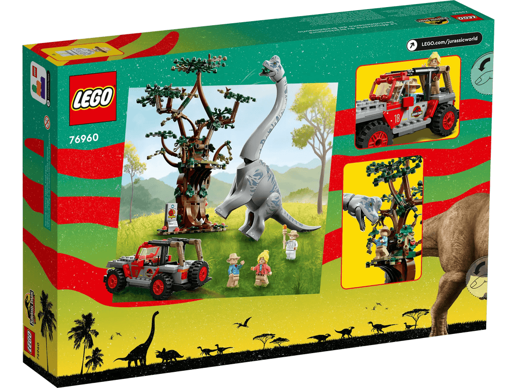 LEGO JURASSIC WORLD 76960 Jurassic Park Brachiosaurus Discovery - TOYBOX Toy Shop