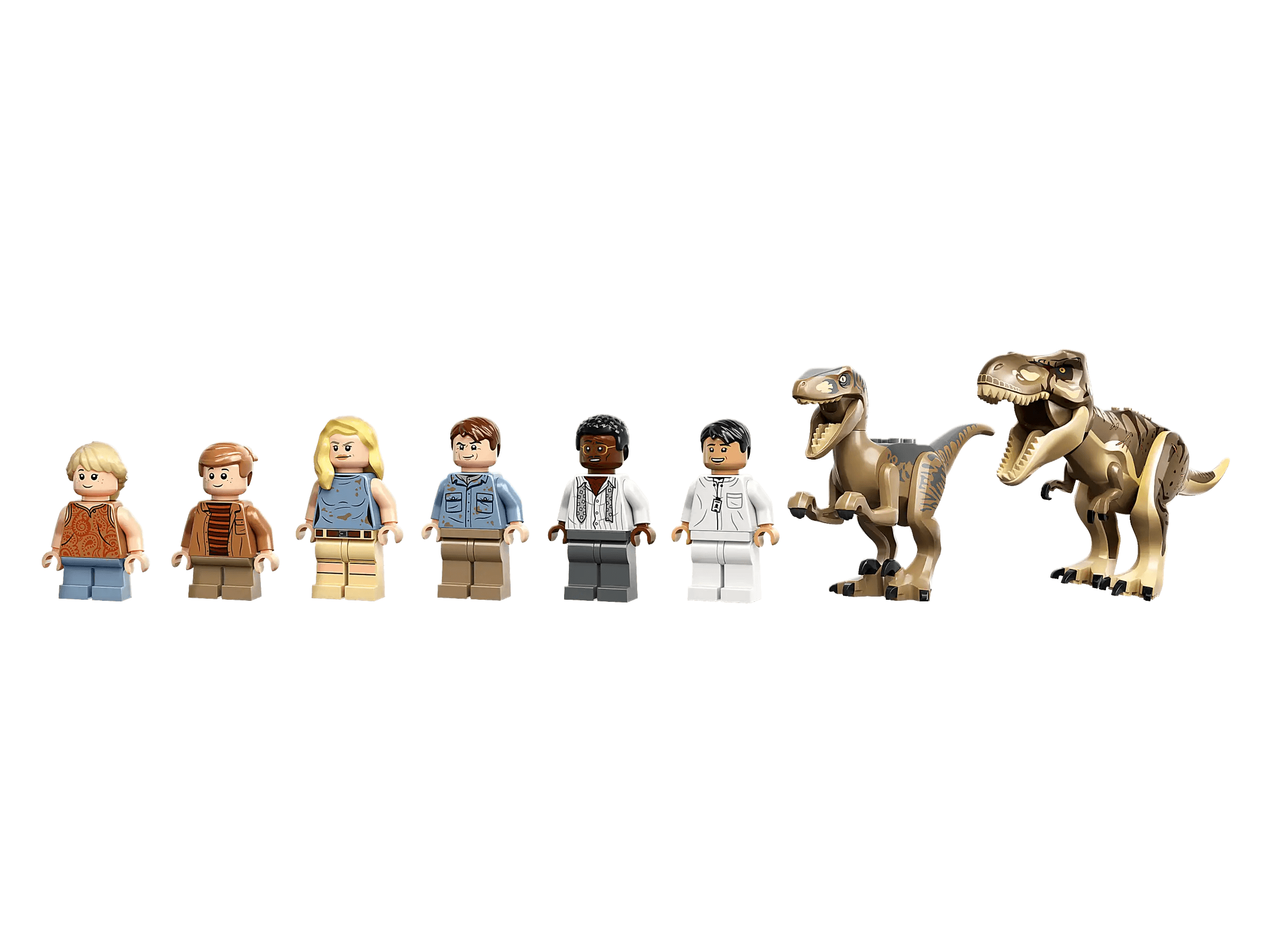 LEGO 76961 Jurassic Park Visitor Center: Rex Raptor Attack