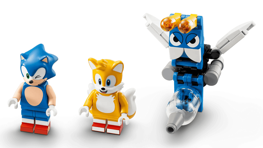 LEGO SONIC THE HEDGEHOG 76991 Sonic Tails' Workshop and Tornado Plane - TOYBOX Toy Shop