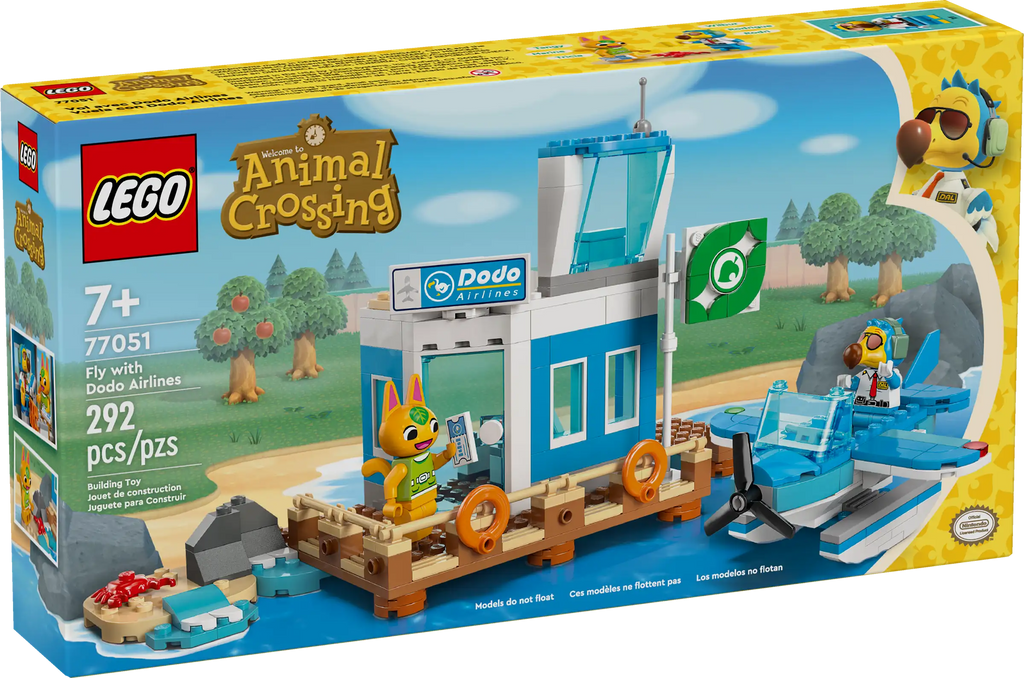 LEGO ANIMAL CROSSING 77051 Fly with Dodo Airlines - TOYBOX Toy Shop