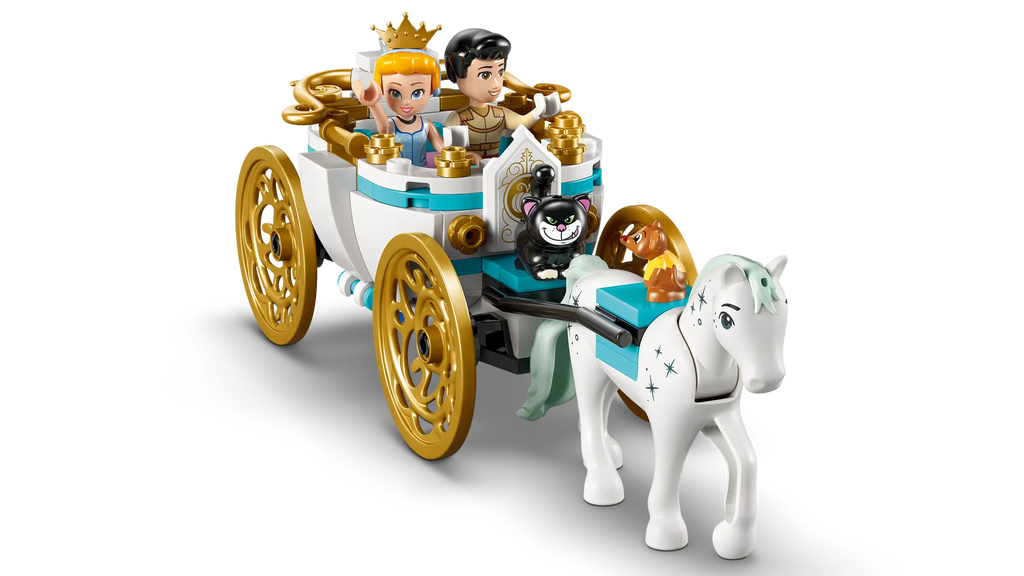 LEGO DISNEY 43275 Cinderella's Castle & Horse Carriage - TOYBOX Toy Shop