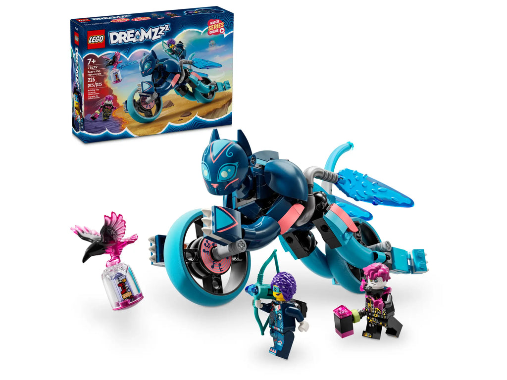 LEGO DREAMZZZ 71479 Zoey's Cat Motorcycle - TOYBOX Toy Shop