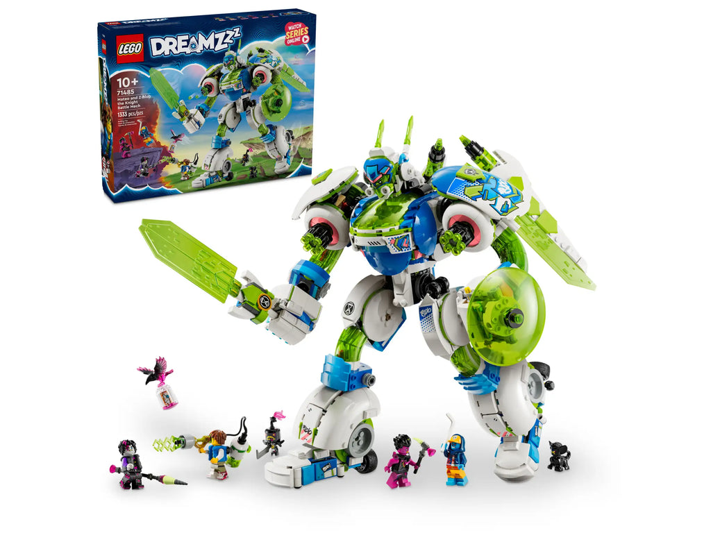 LEGO DREAMZZZ 71485 Mateo and Z-Blob the Knight Battle Mech - TOYBOX Toy Shop