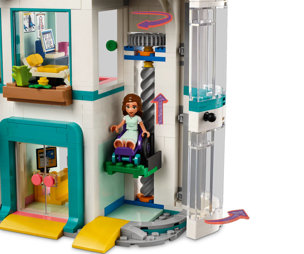 LEGO FRIENDS 42621 Heartlake City Hospital - TOYBOX Toy Shop