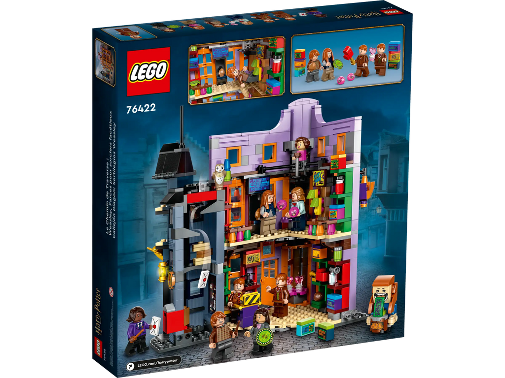 LEGO HARRY POTTER 76422 Diagon Alley: Weasleys' Wizard Wheeze™ - TOYBOX Toy Shop