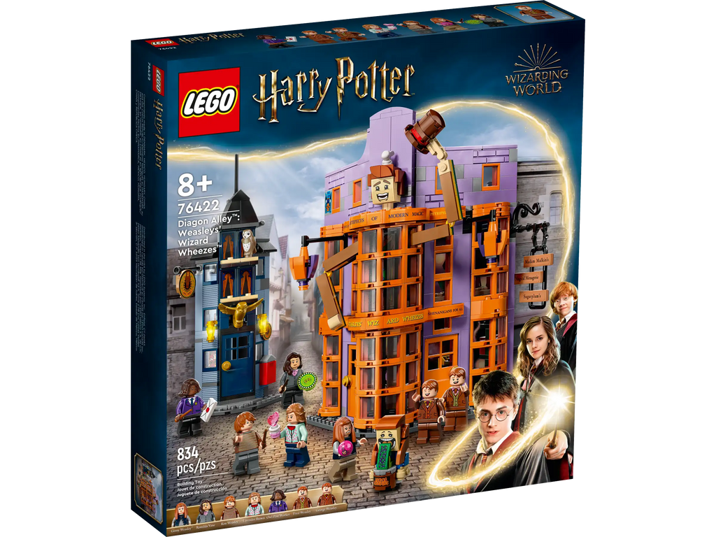 LEGO HARRY POTTER 76422 Diagon Alley: Weasleys' Wizard Wheeze™ - TOYBOX Toy Shop