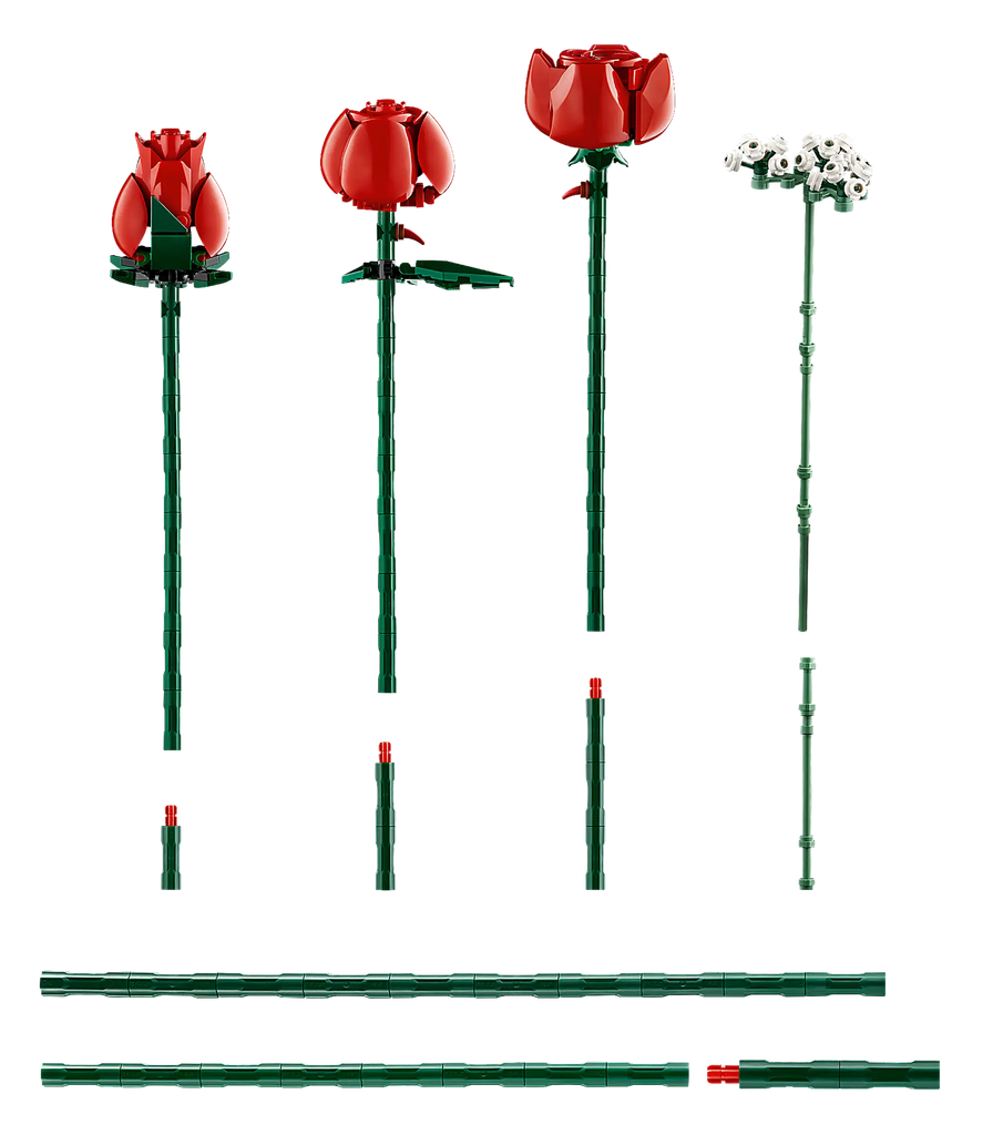 LEGO ICONS 10328 Bouquet of Roses Flowers Set for Adults - TOYBOX Toy Shop
