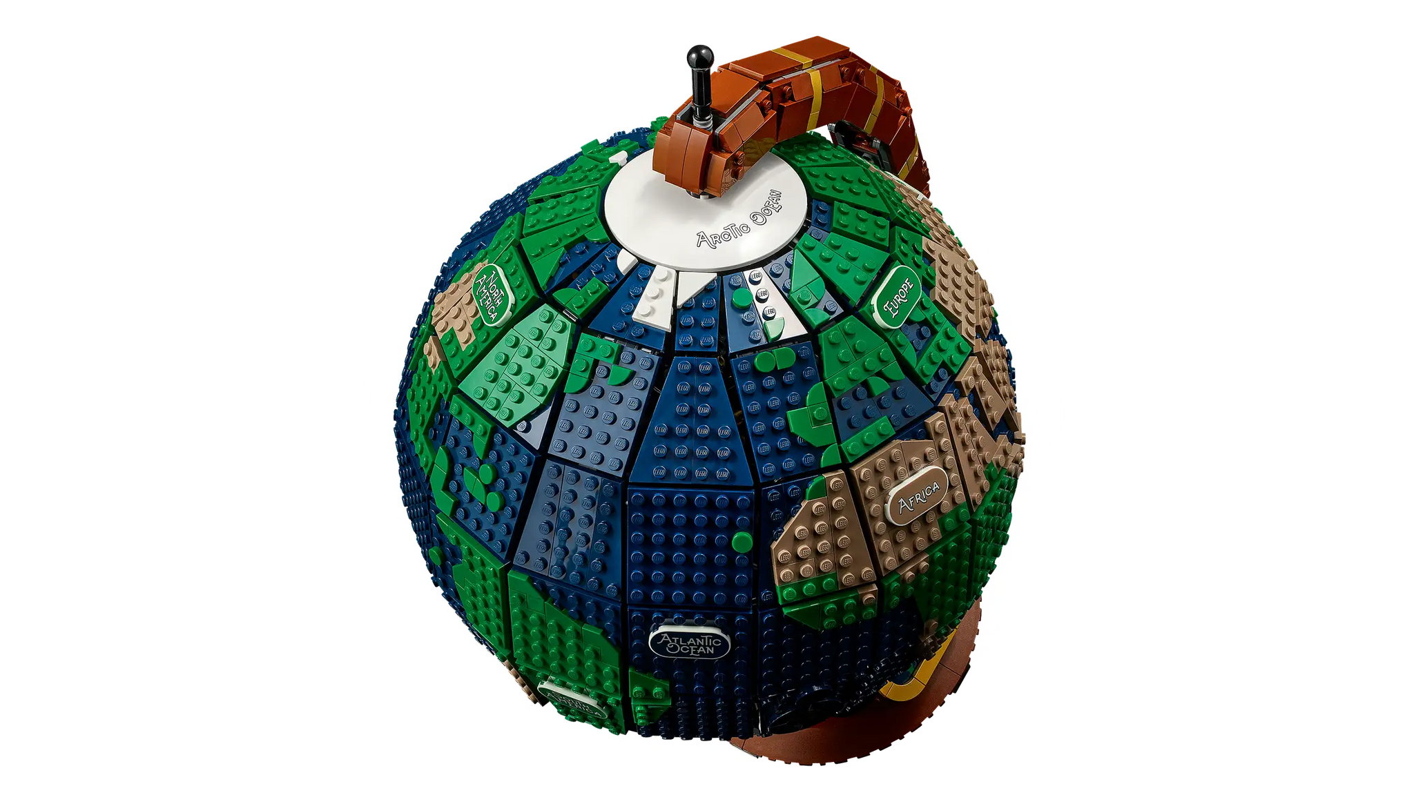 Lego Globe Custom Built Lego Sets 21332 The Globe