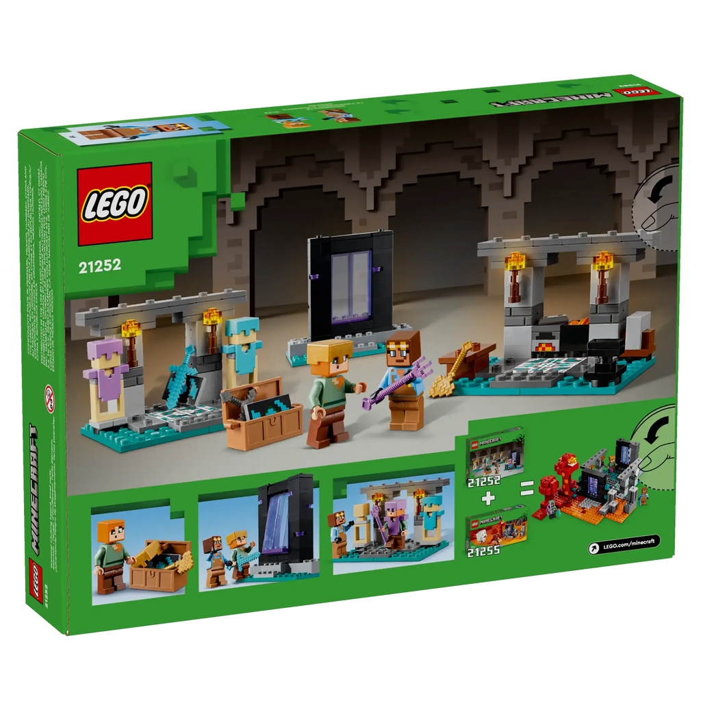LEGO MINECRAFT 21252 The Armory - TOYBOX Toy Shop