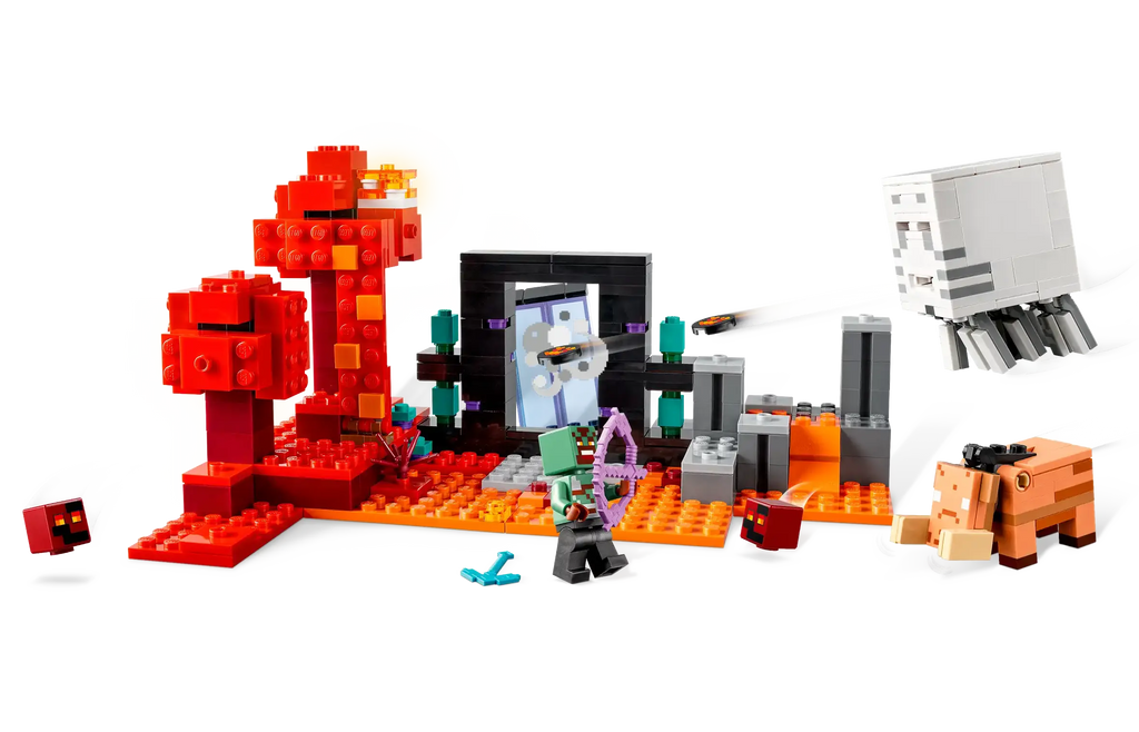 LEGO MINECRAFT 21255 Ambush at the Nether Portal - TOYBOX Toy Shop