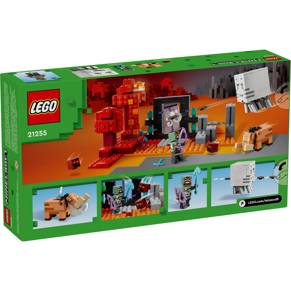 LEGO MINECRAFT 21255 Ambush at the Nether Portal - TOYBOX Toy Shop