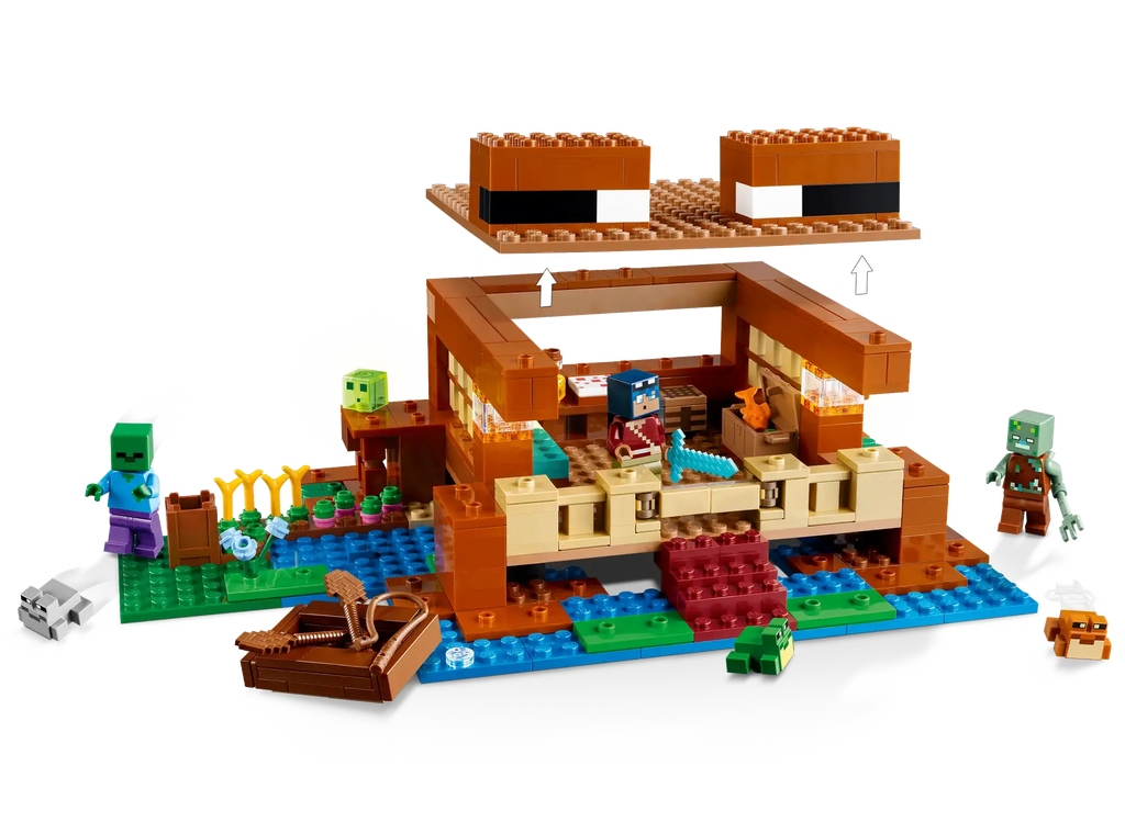 LEGO MINECRAFT 21256 The Frog House - TOYBOX Toy Shop