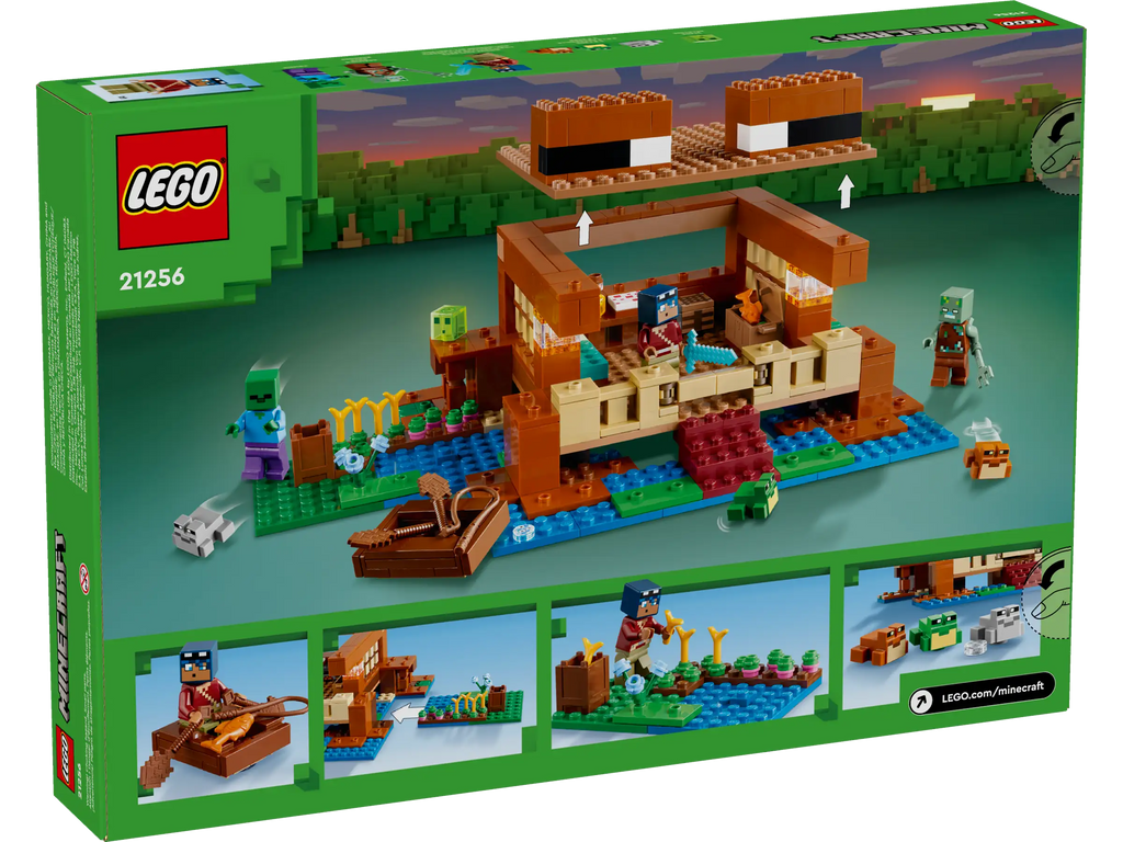 LEGO MINECRAFT 21256 The Frog House - TOYBOX Toy Shop