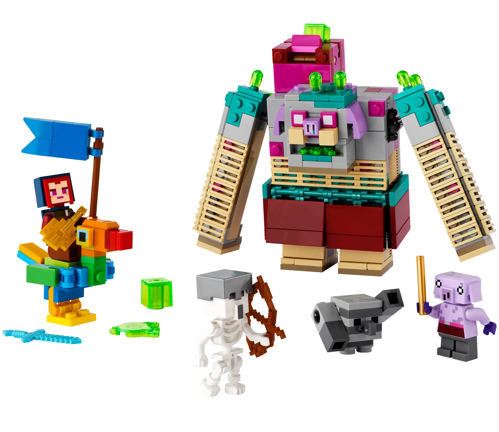 LEGO Minecraft 21257: Epic Showdown with the Devourer Set – TOYBOX
