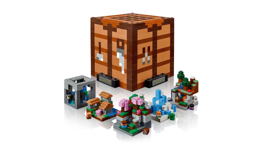 LEGO MINECRAFT 21265 The Crafting Table - TOYBOX Toy Shop