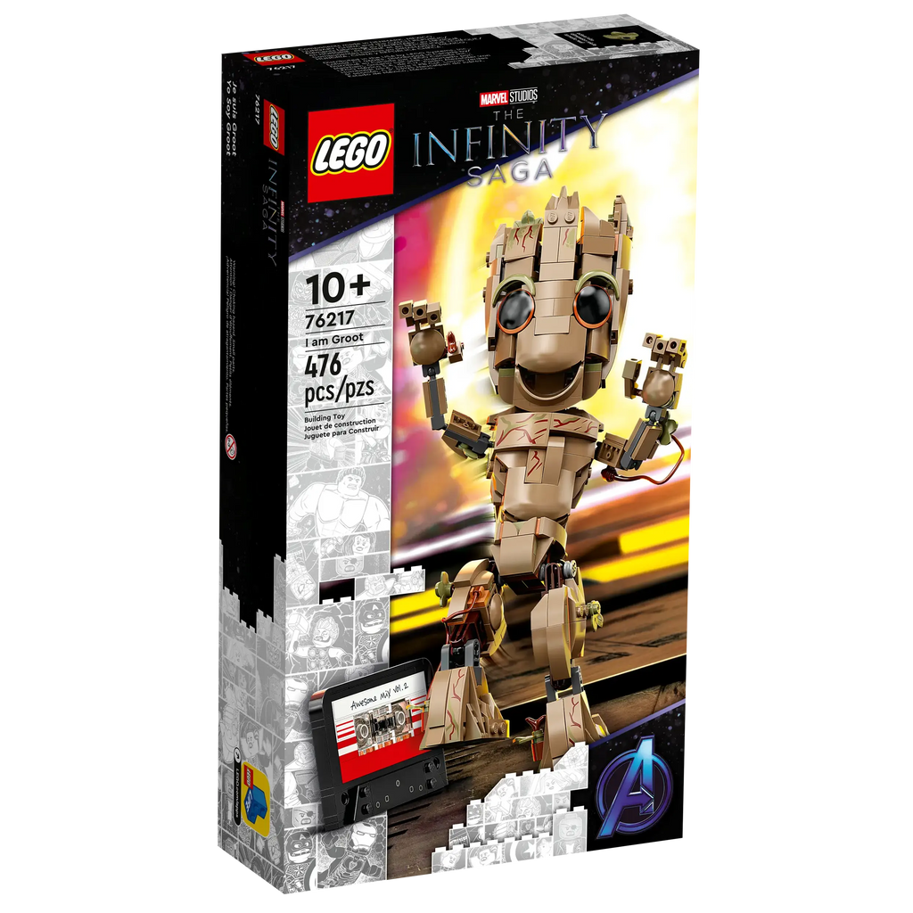 LEGO MARVEL Super Heroes 76217 I am Groot - TOYBOX Toy Shop