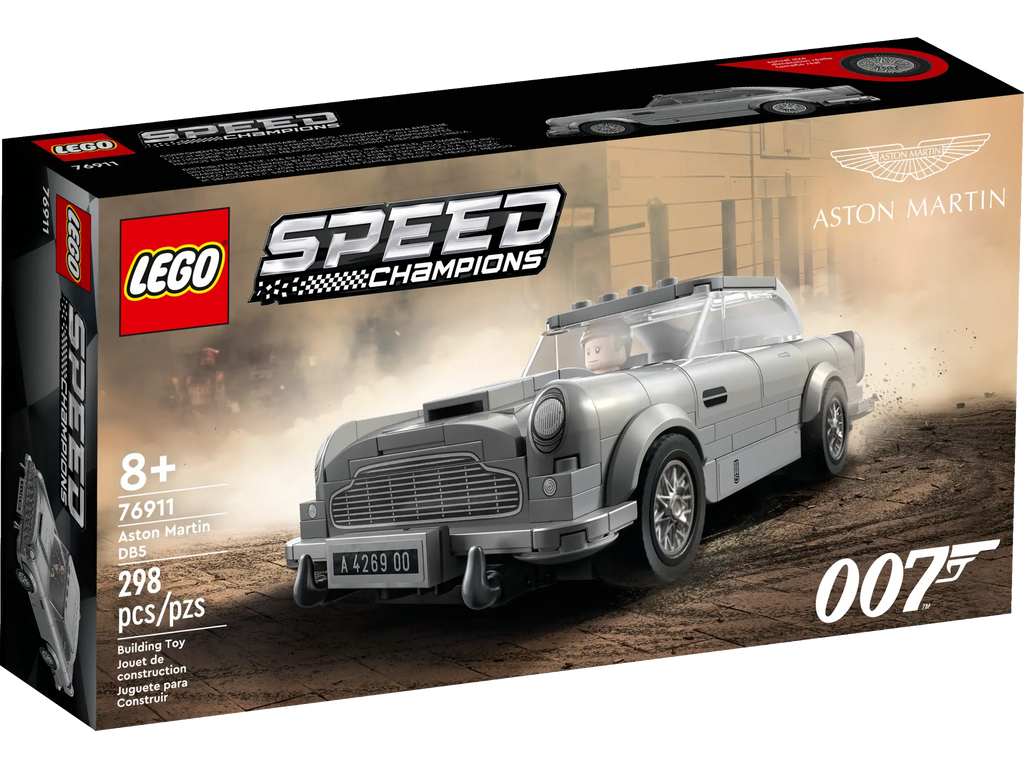 LEGO SPEED CHAMPIONS 76911 - 007 Aston Martin DB5 - TOYBOX Toy Shop