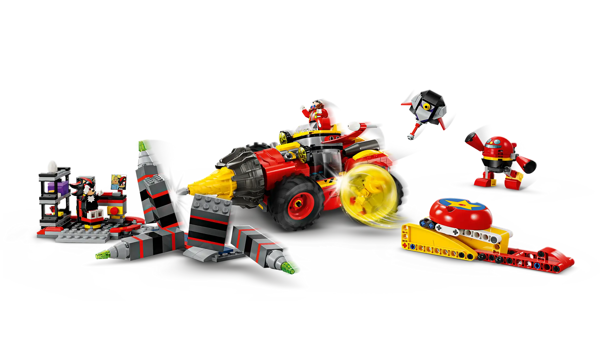 LEGO Sonic the Hedgehog 76999 Super Sonic Egg Drillster – TOYBOX - Main Image