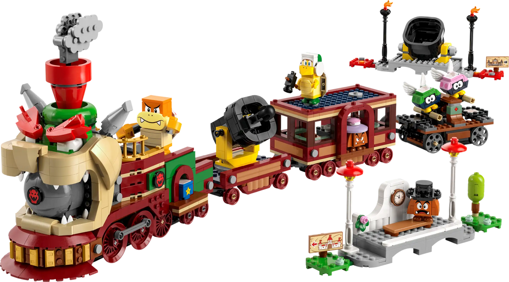 LEGO SUPER MARIO 71437 The Bowser Express Train - TOYBOX Toy Shop